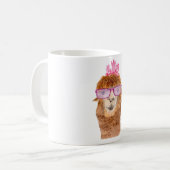 Mug T-shirt de chameau de hippie (Devant gauche)
