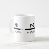 Mug T-shirt de chargement phd (Devant gauche)