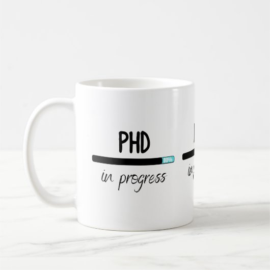 Mug T-shirt de chargement phd (Gauche)