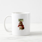 Mug T-shirt de fort de chien (Gauche)