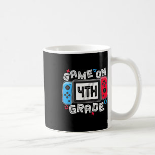 Mug T-shirt de gamer drôle pour écolier de 4e année