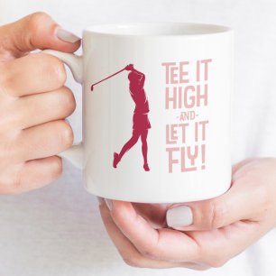 Mug T-shirt de golf mignon humour drôle sports pro mag