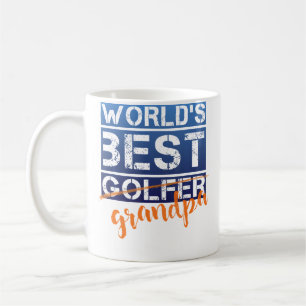 Mug T-shirt de golf pour homme Meilleur golfeur du mon