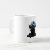 Mug T-shirt de Gothic Bat Cat Vampire Funny Toxits Cat (Devant gauche)