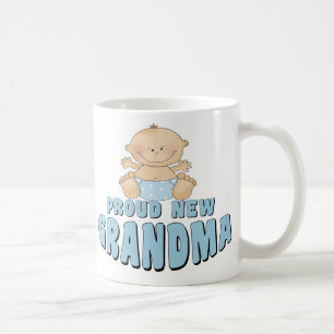 Mug T-shirt de grand-mère fière et nouvelle