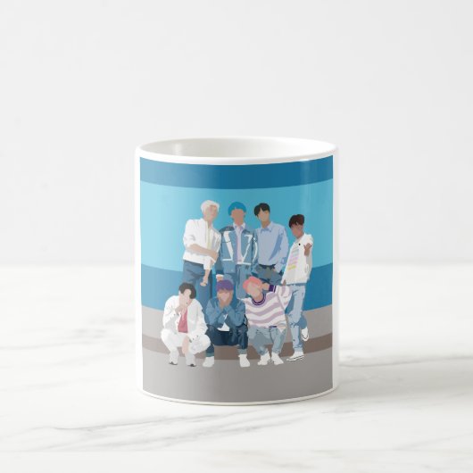 Mug T-shirt de la bande de garçons (Centre)