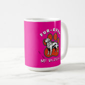 Mug T-Shirt de la Saint-Valentin (Devant droit)