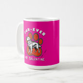 Mug T-Shirt de la Saint-Valentin (Devant gauche)