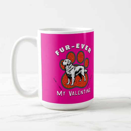Mug T-Shirt de la Saint-Valentin (Gauche)