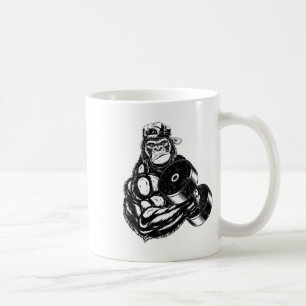 Mug T-shirt de musculation en salle de sport pour gori