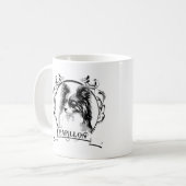 Mug T-shirt de Papillon (Devant gauche)