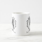 Mug T-shirt de Papillon (Centre)