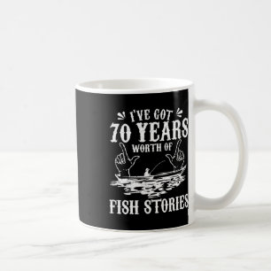 Mug T Shirt de pêcheur pour 70e anniversaire Funny Bys
