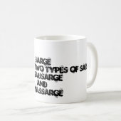 Mug T-shirt de sarge/Sargent (Devant droit)