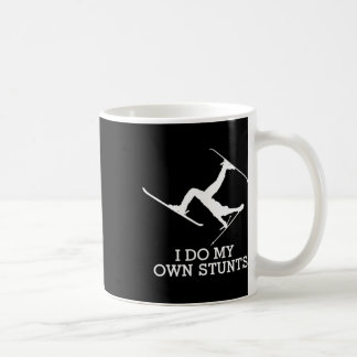 Mug T-Shirt de Ski - Je Fais Mes Propres Cascades - T-