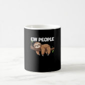 Mug T-shirt de sloth Ew People (Centre)