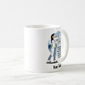 Mug T-shirt des rongeurs à vie de laboratoire (Devant droit)
