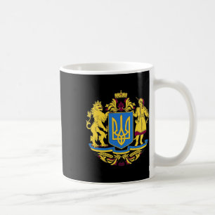 Mug T-shirt Drapeau Armoiries Ukraine