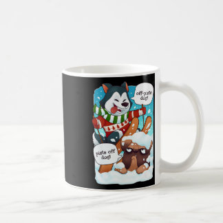 Mug T-shirt drôle de chien hors piste Piste drôle de s
