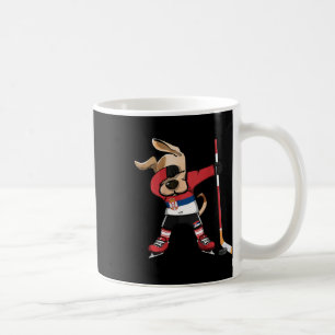 Mug T-shirt drôle de chien qui fait dab pour les fans