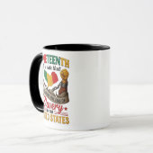 Mug T-Shirt drôle de Juneteenth Blissboy , junete (Devant gauche)