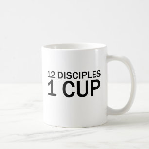 Mug T-Shirt drôle de la Dernière Cène '12 DISCIPLES, 1