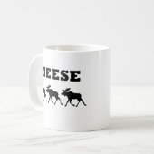 Mug T-shirt drôle de trois Meese (Devant gauche)
