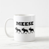 Mug T-shirt drôle de trois Meese (Gauche)