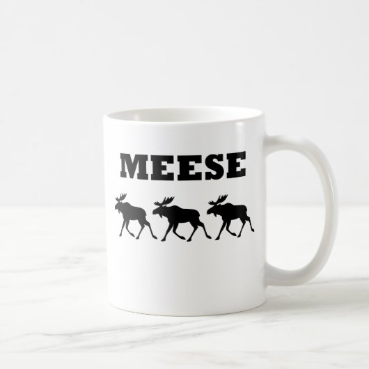 Mug T-shirt drôle de trois Meese (Droite)