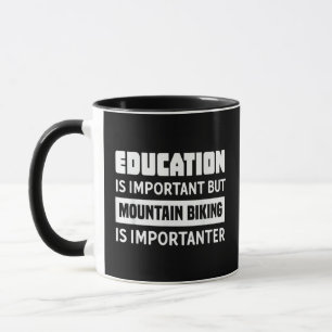 Mug T-shirt drôle de vélo de montagne - Vélo de montag