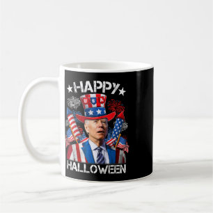 Mug T-shirt drôle Joe Biden 4 juillet Happy Halloween