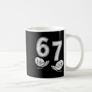 Mug T-shirt drôle Six Sept 6 7 Mème 6 7 Mains
