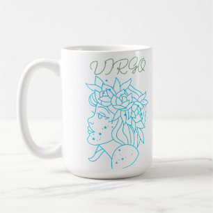 Mug T-shirt élégant signe astrologique Vierge Cadeau d
