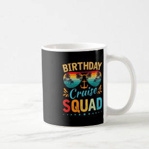 Mug T-Shirt Équipe Croisière Anniversaire Famille Fête