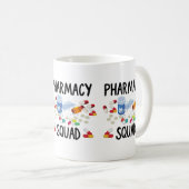 Mug T-Shirt, équipe de pharmacie (Devant droit)