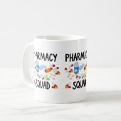 Mug T-Shirt, équipe de pharmacie (Devant gauche)