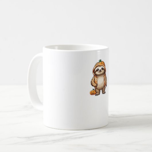 Mug T-shirt Essential de Slothster Halloween (Devant gauche)