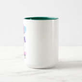 Mug T-shirt esthétique déplaisant Éffrayant mignon gra (Centre)