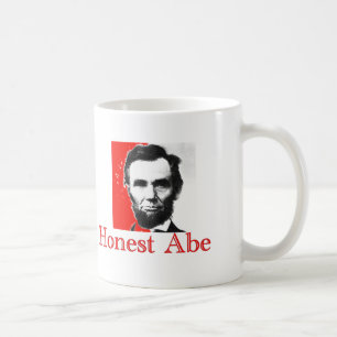 Mug T-shirt et cadeaux d'art "d'Abe honnête" Abe