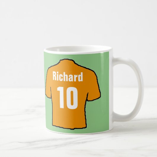 Mug T-shirt fan de football. (Droite)