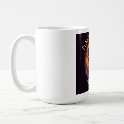 Mug T-Shirt Fantastique Gothique Flame Chanter (Gauche)