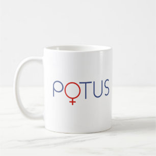 Mug T-shirt Female POTUS Madame la Présidente femme