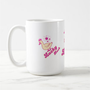 Mug T-shirt femme Lucky Duck Design Moderne