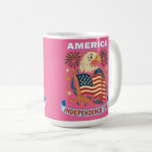 Mug T-shirt fête de l'indépendance (Devant droit)