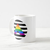 Mug T-Shirt Fierté Alliée (Devant gauche)