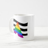 Mug T-Shirt Fierté Alliée (Devant gauche)