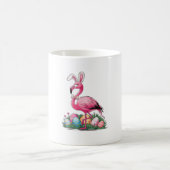 Mug T-Shirt Flamant de Pâques (Centre)