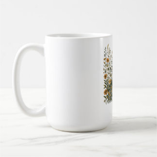 Mug T-Shirt Fleur de Raton Laveur de la Forêt