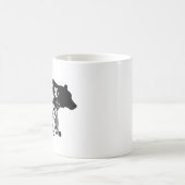 Mug T-shirt Fleurs Ours Mama (Centre)