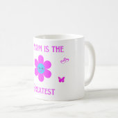 Mug T-shirt foncé de base (Devant droit)